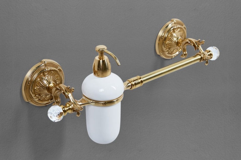 Полотенцедержатель Art&max BAROCCO CRYSTAL  AM-2057D-Br-C - 0