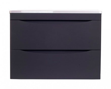 Тумба под раковину Style Line Бергамо мини 70 Люкс Plus, черный  СС-00002321 - 0