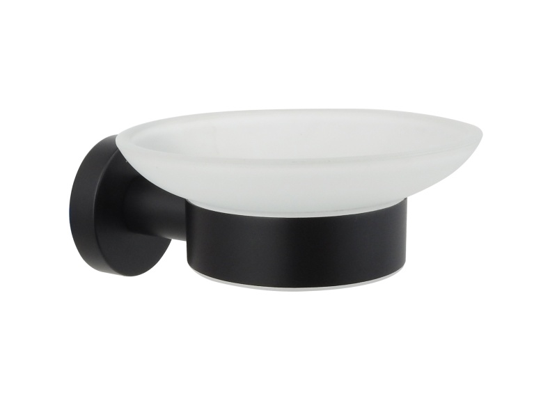 Мыльница AQUATEK ВЕГА AQ4003MB, матовый черный - 0