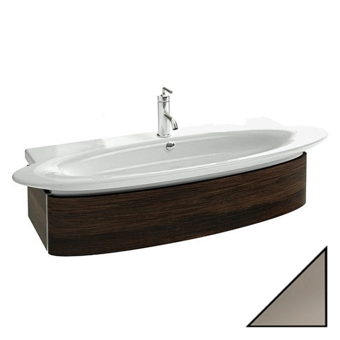 Тумба для комплекта Jacob Delafon Presquile 130 серый титан, 1 ящик  EB1101-N21 - 0