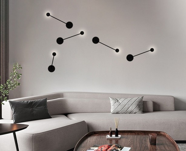 Накладной светильник Italline IT03-1434 IT03-1435 black - 1