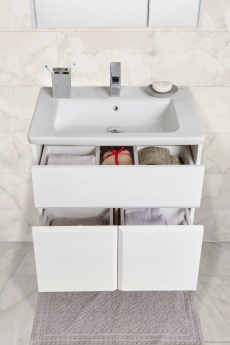 Тумба для комплекта Roca UP 80 белая ZRU9303012 - 2