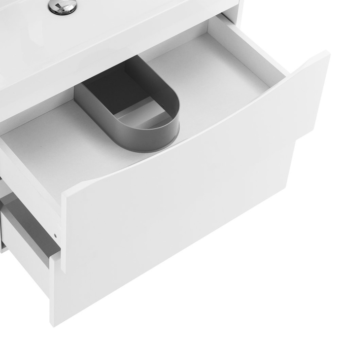 Тумба с раковиной Belbagno Marino 60 белый матовый - 6