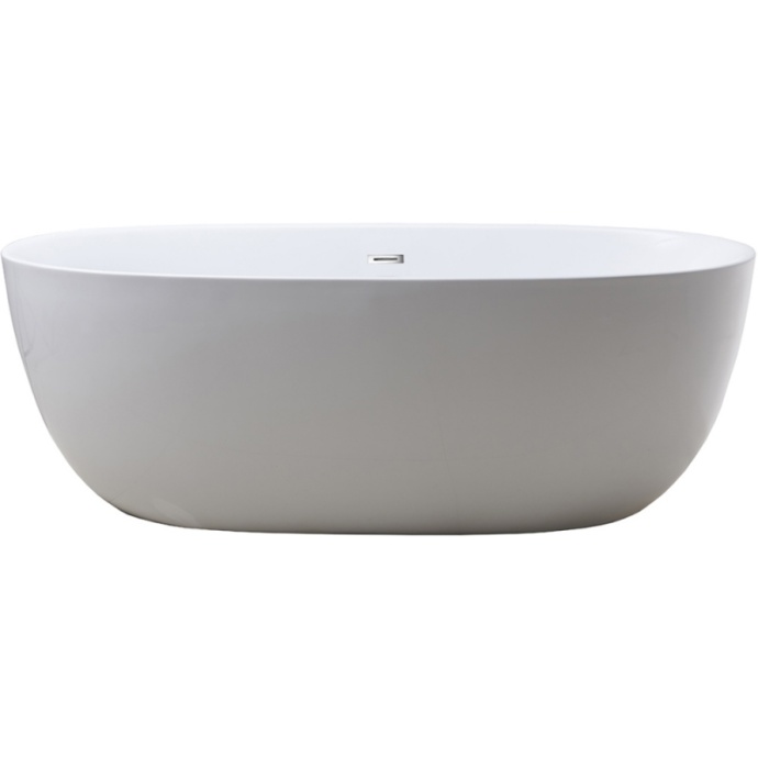 Акриловая ванна Vincea 170х80 белая VBT-205 - 0