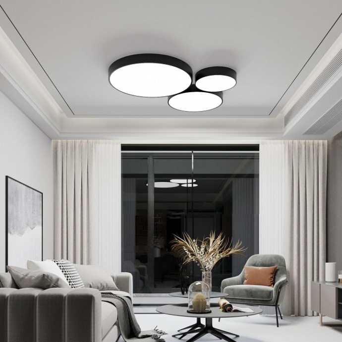 Накладной светильник Eurosvet Entire 90319/1 черный - 1