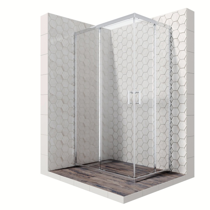 Душевой уголок Ambassador Kingston 14011101 120х80 см - 0