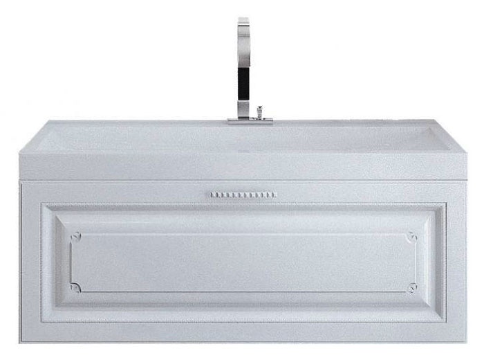 Тумба с раковиной Aqwella 5 stars Империя 100 белый глянец - 0