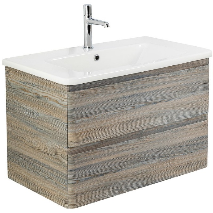 Тумба под раковину BelBagno 80 светлое дерево ALBANO-CER-800-2C-SO-PS - 1