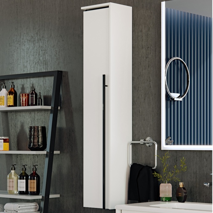 Шкаф-пенал Roca Aneto L, белый 857431806 - 0