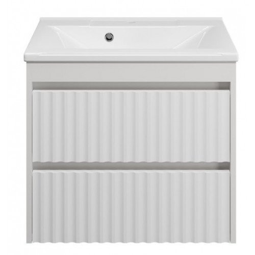 Тумба под раковину Brevita Balaton 65 белый  BAL-06065-01-01П2Я - 0