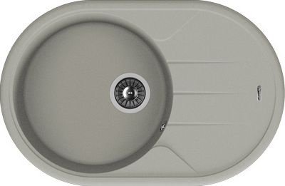 Мойка кухонная Florentina Лотос 780 грей 20.295.C0780.305 - 0