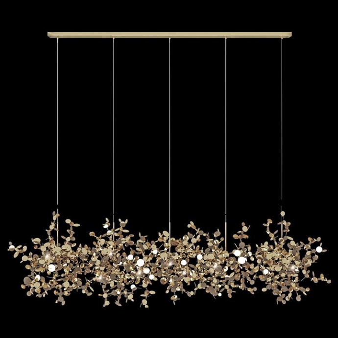 Подвесная люстра Loft it Spark 10101/5 Gold - 2