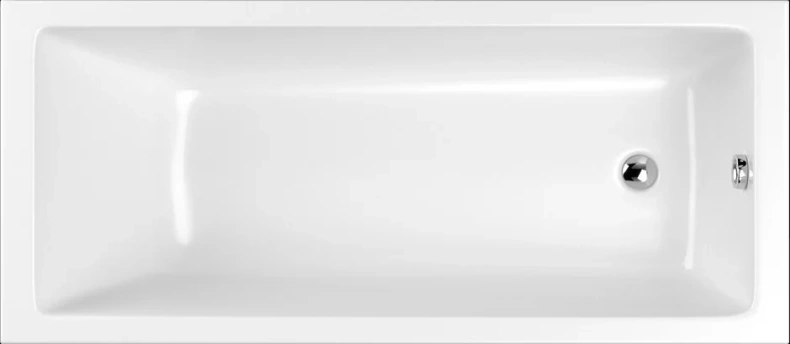 Акриловая ванна Whitecross Wave 120х70 белая 0101.120070.100 - 0