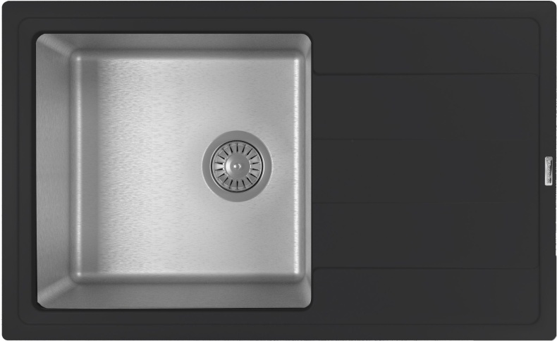 Мойка кухонная Florentina Комби 780 антрацит 21.395.D0780.302 - 0