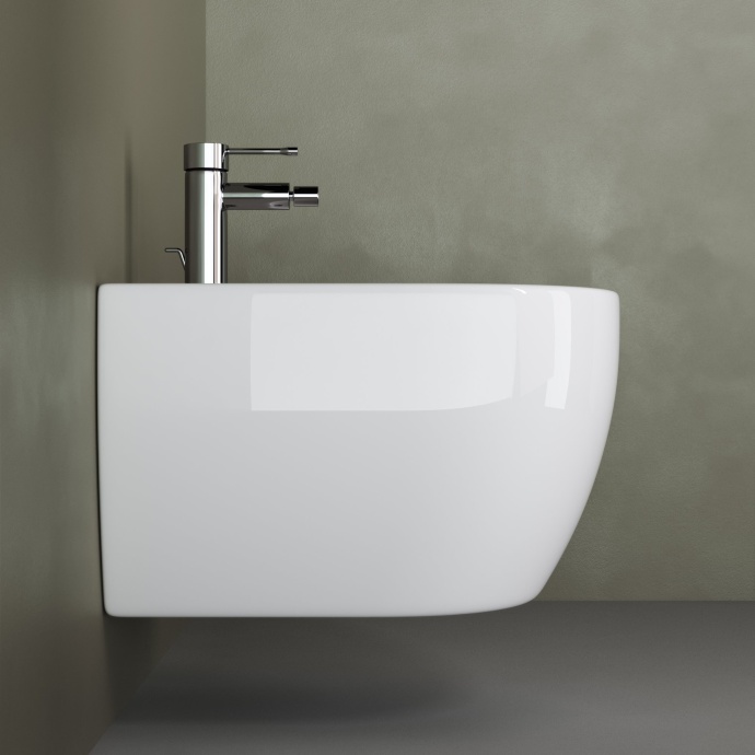 Биде подвесное Ceramica Nova Play CN3002 - 5