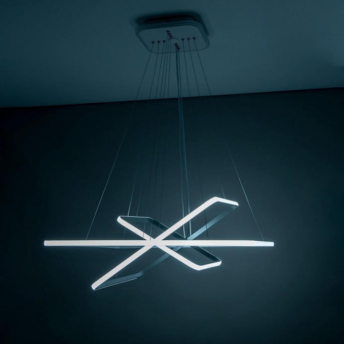 Подвесная светодиодная люстра Citilux Неон Смарт CL731AK110E - 2