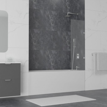 Шторка на ванну RGW Screens 30х150 хром стекло прозрачное 3511056230-11 - 0