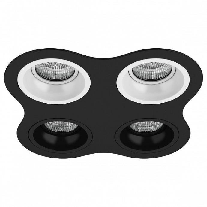 Встраиваемый светильник Lightstar Domino (214647+214606+214606+214607+214607) D64706060707 - 0