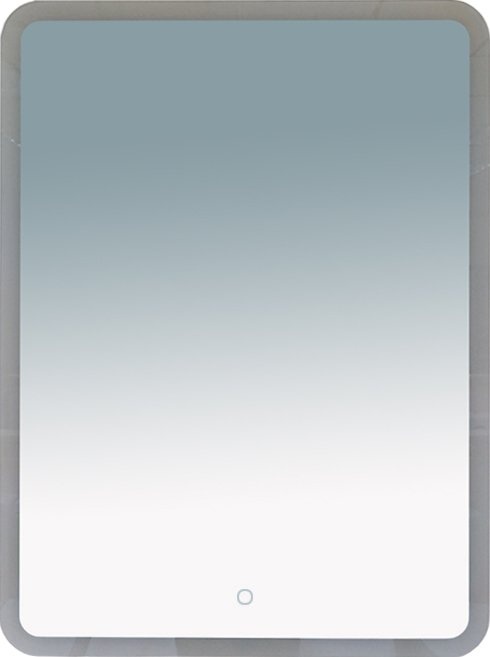 Зеркало Misty Неон 3 LED 60x80, сенсор на зеркале П-Нео060080-3ПРСНЗКУ - 1