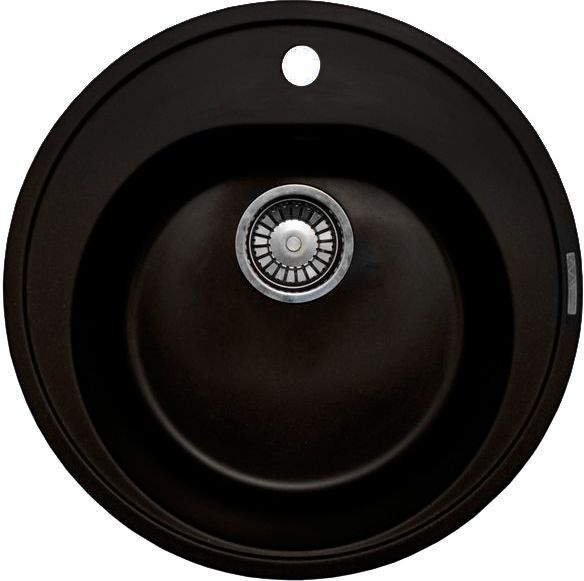 Мойка кухонная Lava R2 черная R2.BAS - 0