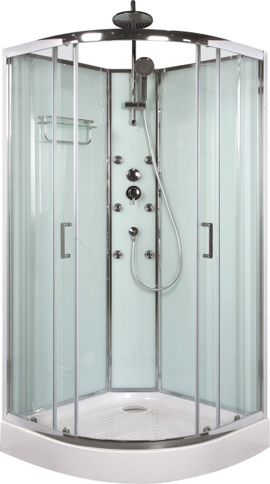 Душевая кабина BelBagno Uno Cab R 2 90 C Cr UNO-CAB-R-2-90-C-Cr - 0