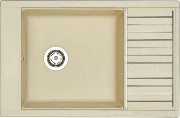 Мойка кухонная AQUATON Делия 78 шампань 1A715132DE290 - 3