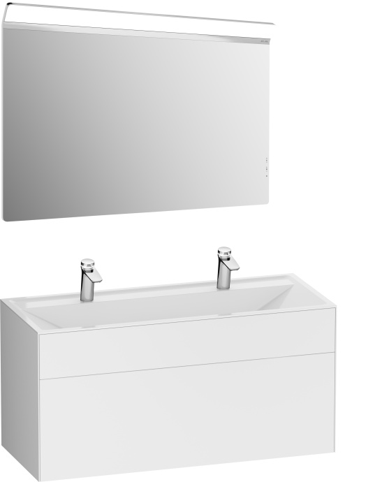 Мебель для ванной Am.Pm Inspire V2.0 120 белый матовый - 0