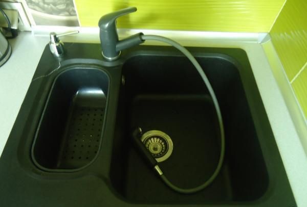 Смеситель для кухонной мойки Blanco Daras черный  524191 - 4