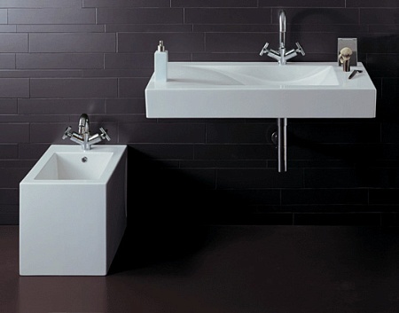 Раковина подвесная Simas Frozen 100 белая FZ12 bi - 1