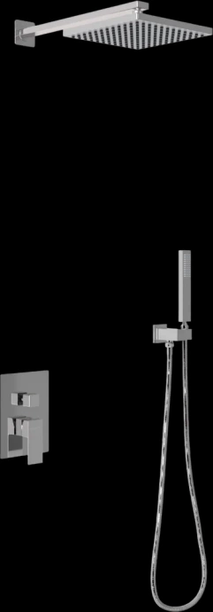 Душевой комплект Berges Nardis 2S хром 071001 - 0