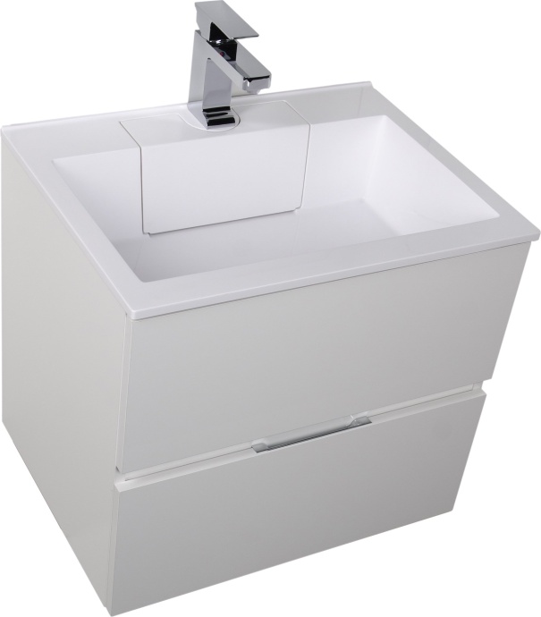 Тумба с раковиной Aquanet Алвита 60 белая - 5