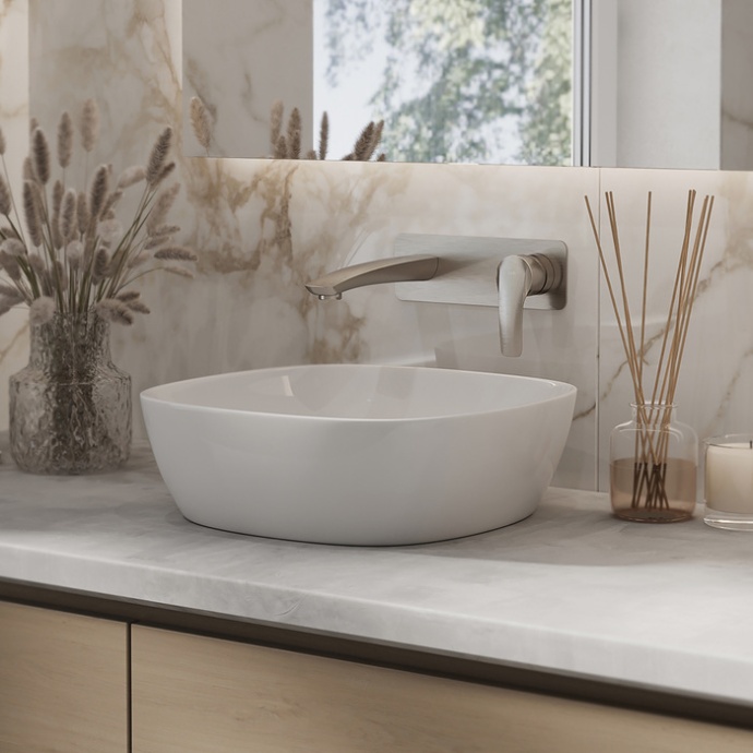 Встраиваемый смеситель для умывальника, сатин RAYBN00i65 - 1