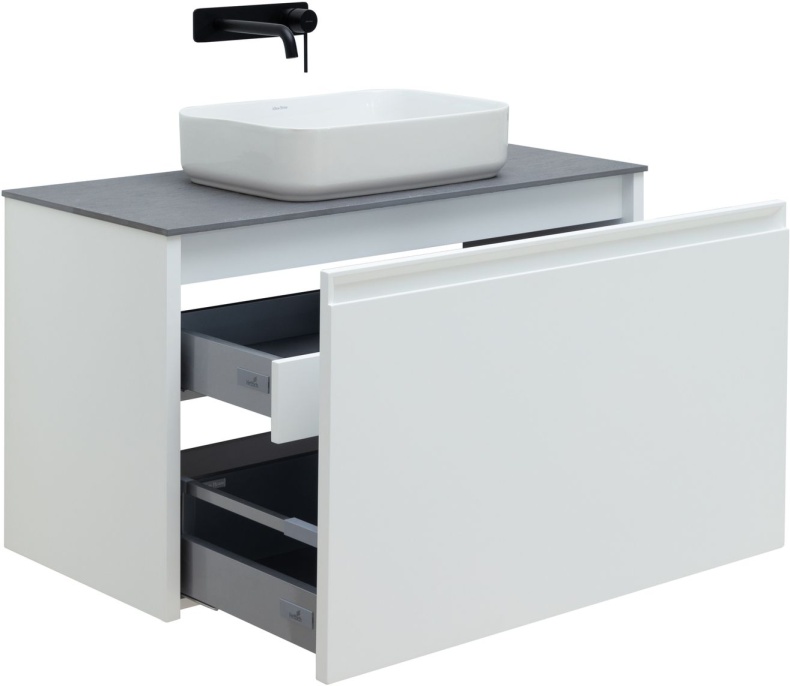 Тумба под раковину Allen Brau Fantasy 100 белый матовый 1.11004.WM - 5
