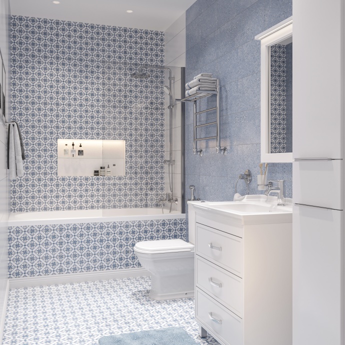 Тумба с раковиной STWORKI Хальмстад 65 белая 490446 - 4