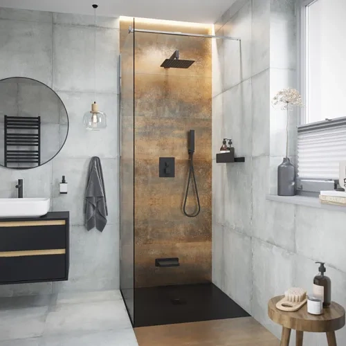 Душевой комплект Excellent Keria черный матовый AREX.SET.2048BL - 1