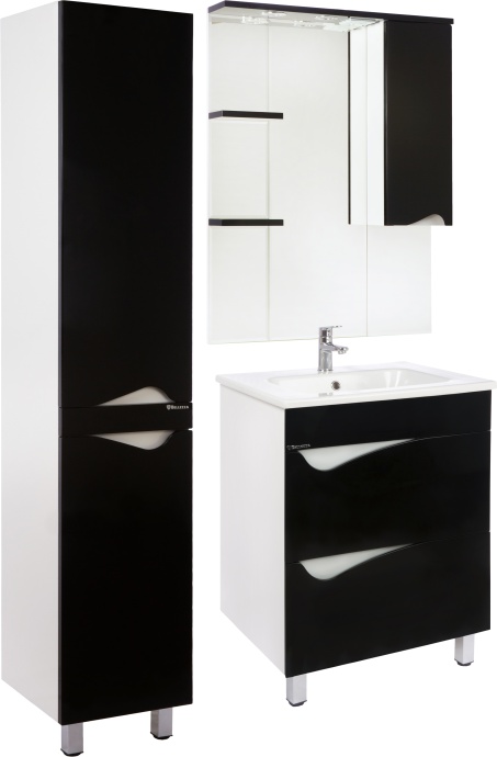 Тумба для комплекта Bellezza Эйфория 60 черная 4639109110042 - 1