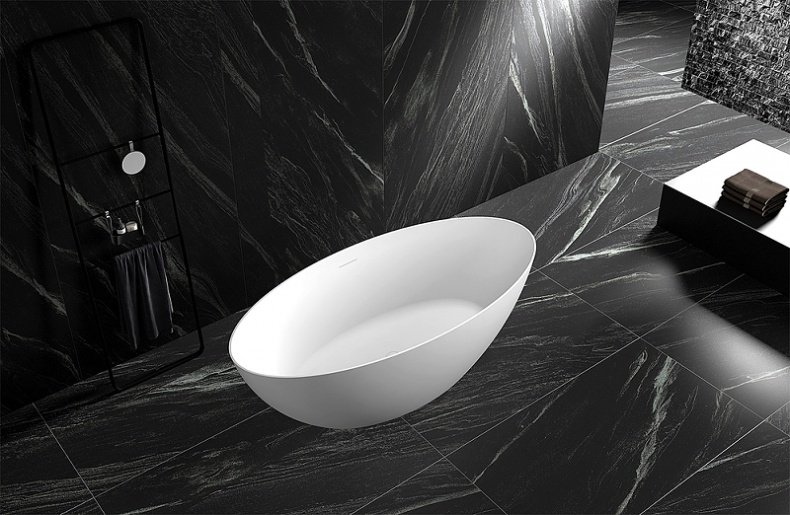 Акриловая ванна ABBER 170х80 белый  AB9374-1.7 - 3