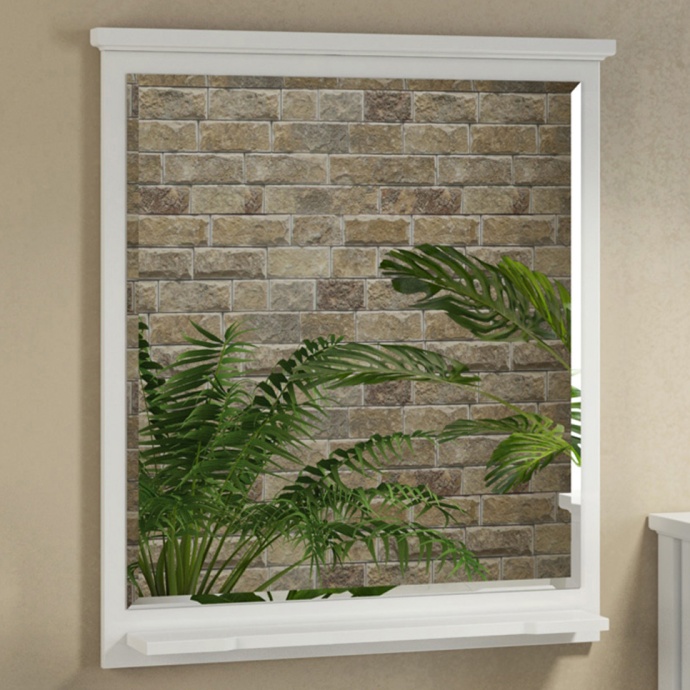 Зеркало Comforty Тбилиси 70 белый глянец 00003132631 - 0