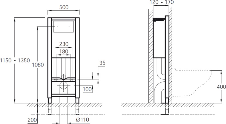 Комплект Jacob Delafon Patio E4187 E5504-NF-M1 - 7