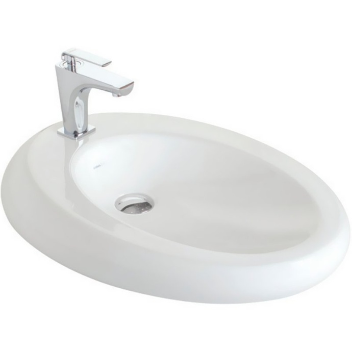 Раковина накладная Gural Vit Arya 70х43 белая AR25MUL01 - 0