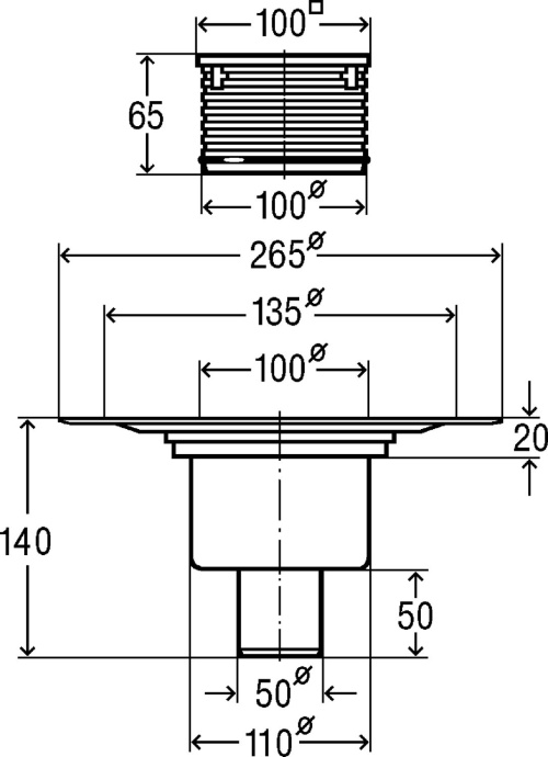 Душевой трап Viega Advantix  556914 - 4