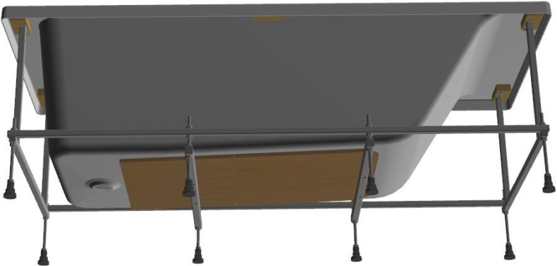 Акриловая ванна Roca Easy 170x75 см  ZRU9302899 - 4