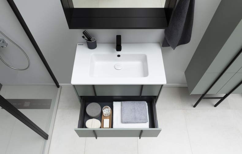 Тумба под раковину Allen Brau Reality 120 серо - зеленый матовый 1.32008.CGM - 12