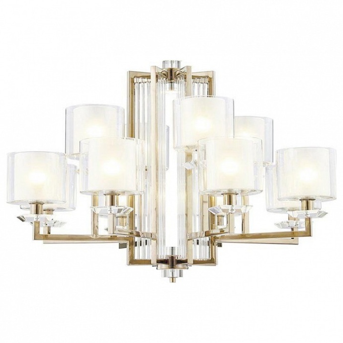 Подвесная люстра Newport 4400 4408+4/C gold - 0