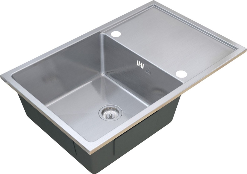 Мойка кухонная Zorg Steel Hummer SH R 7850 Onix - 0