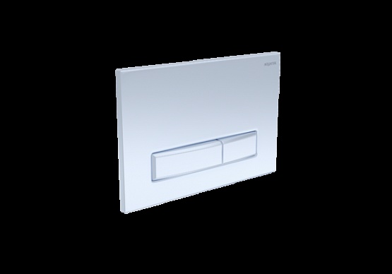 Кнопка смыва Aquatek Slim белый  KDI-0000021 - 1