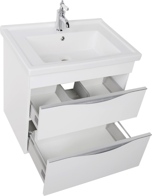 Тумба с раковиной Aquanet Эвора 70 белая 184307 - 9