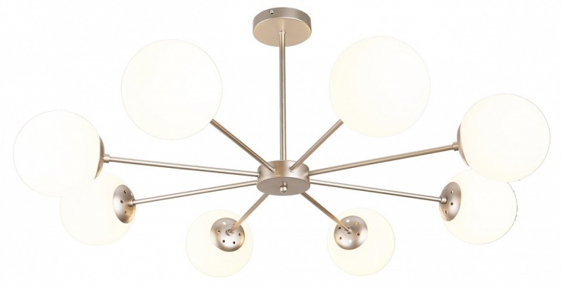 Люстра на штанге Escada ETHEREAL 2110/8P Nickel - 0