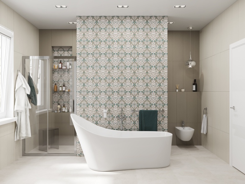 Душевая дверь в нишу STWORKI Стокгольм DE019D2110200CH 110 см профиль хром глянец 3GW036TTKK000 - 2