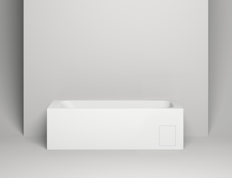 Ванна из искусственного камня Salini Orlando 160x70 102015G S-Sense, глянцевый - 3